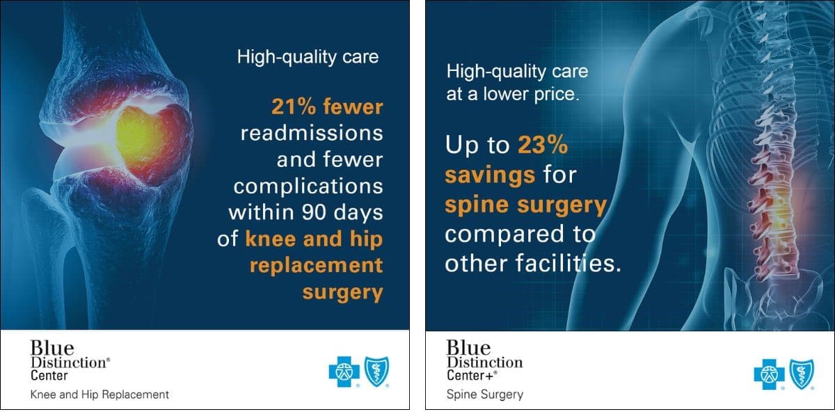 The University of Kansas Health System St. Francis Campus Recognized by BCBSKS for Higher-Quality Spine Surgery and Knee and Hip Replacements